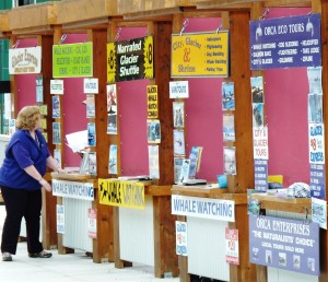 5-3-12 Tour vendor shacks in downtown Juneau