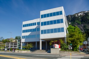 The Sealaska building in Juneau.