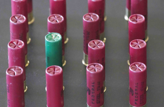 Rural retailers say they are still having trouble stocking ammunition essential for subsistence hunting. (Photo by Zachariah Hughes/KNOM)