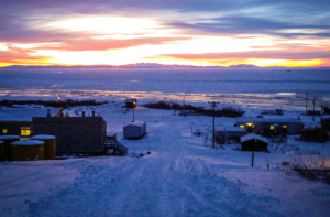 Winter in Koyuk. (KNOM file photo)