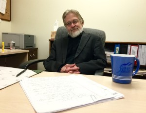 Rich Carlson will be Haines’ new interim superintendent. This photo was taken at the end of his time as Cordova’s interim superintendent. (Photo by Pola Lem/The Cordova Times)